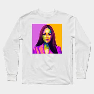 OLIVIA RODRIGO WPAP ARTWORK Long Sleeve T-Shirt